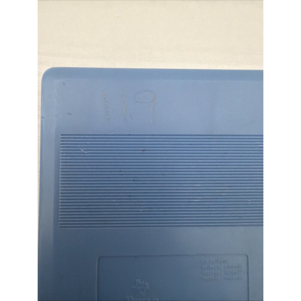Texas Instruments Math Explorer Calculator Blue Tested & Working - Picture 3 of 3